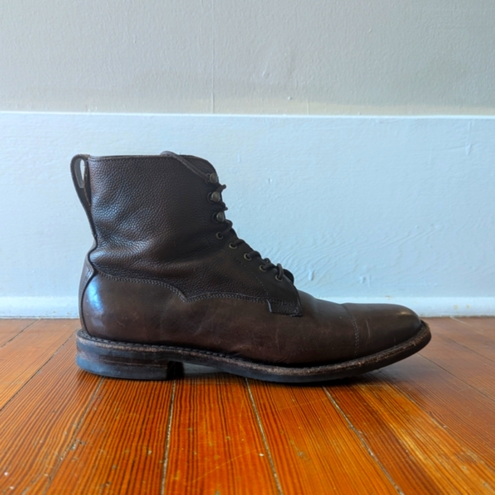 Allen Edmonds Brown Leather Ankle Boots